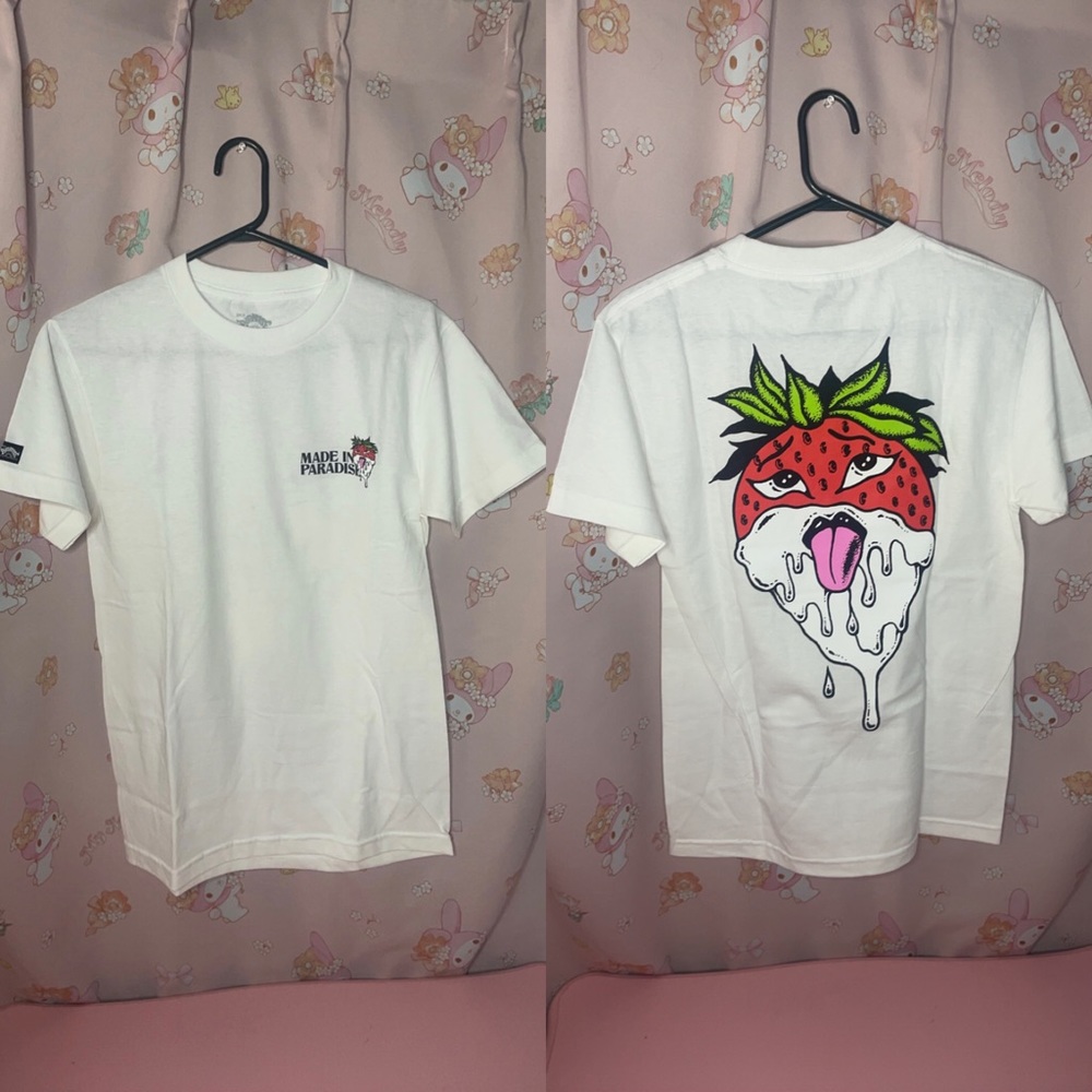 1800-Paradise Juicy Fruit T-shirt in White